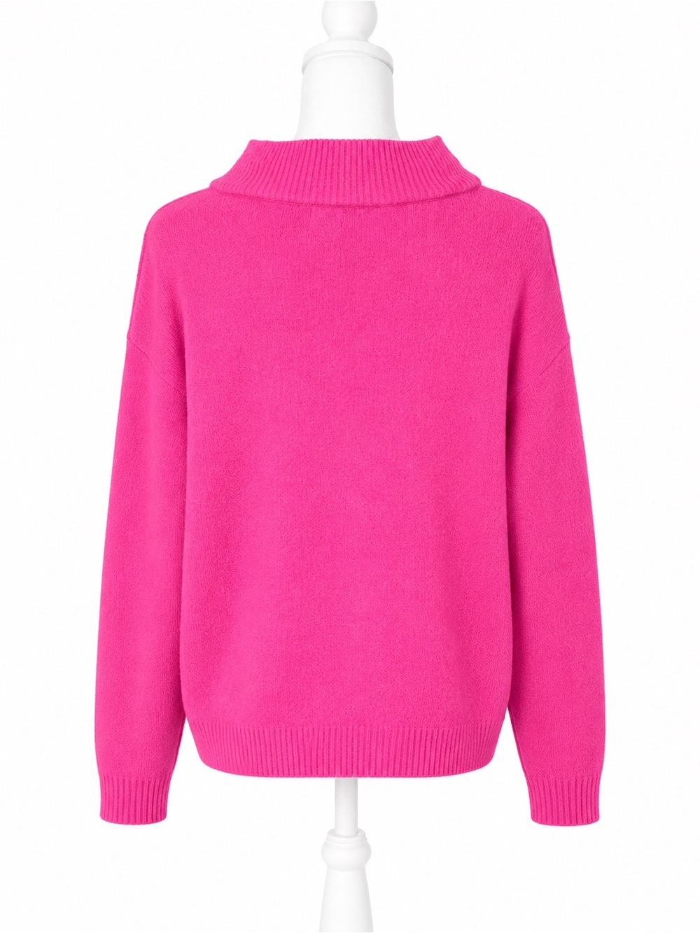 a new day Fuchsia Crewneck Sweater with 'WARM FUZZIES' Text - Picture 2 of 2